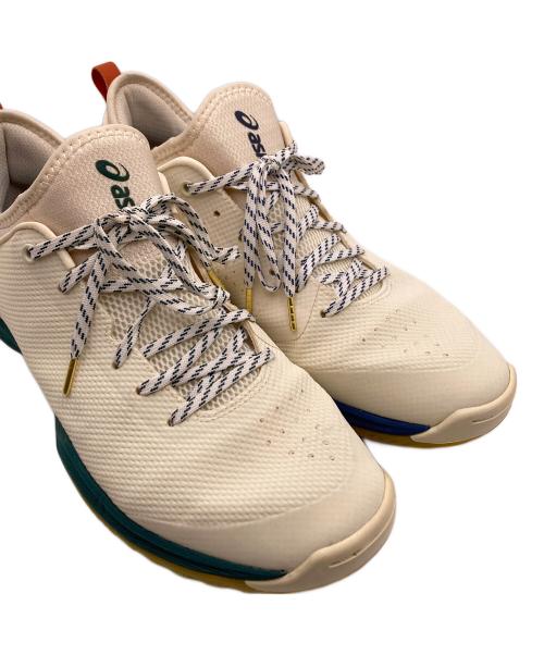 asics（アシックス）asics (アシックス) ballaholic (ボーラホリック) ローカットスニーカー ベージュ サイズ:26.5の古着・服飾アイテム