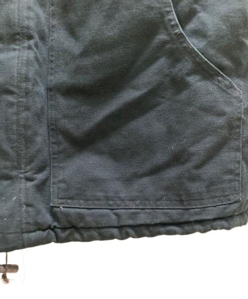 CarHartt（カーハート）CarHartt (カーハート) ダック トラディショナル コート アークティック キルトラインド ブラック サイズ:46の古着・服飾アイテム