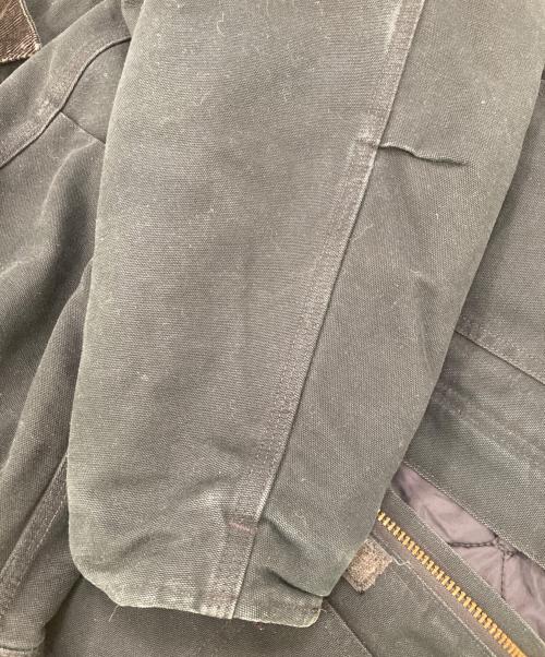 CarHartt（カーハート）CarHartt (カーハート) ダック トラディショナル コート アークティック キルトラインド ブラック サイズ:46の古着・服飾アイテム