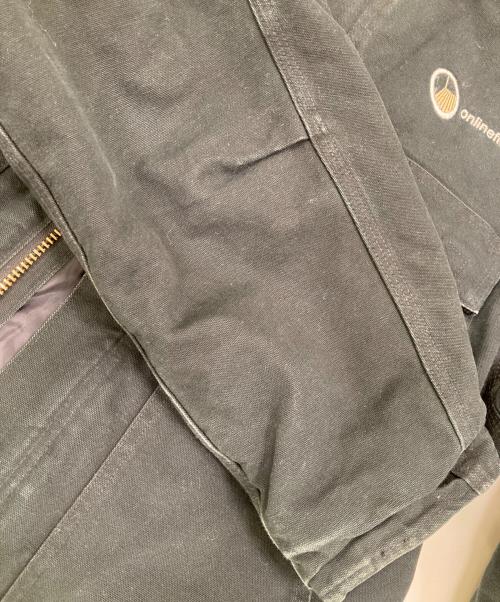 CarHartt（カーハート）CarHartt (カーハート) ダック トラディショナル コート アークティック キルトラインド ブラック サイズ:46の古着・服飾アイテム