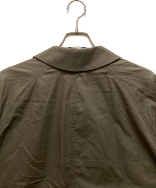 CIOTA（シオタ）CIOTA (シオタ) スビンコットン タイプライター バルマカンコート グリーン サイズ:6の古着・服飾アイテム