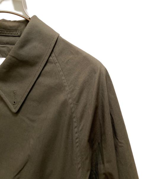 CIOTA（シオタ）CIOTA (シオタ) スビンコットン タイプライター バルマカンコート グリーン サイズ:6の古着・服飾アイテム