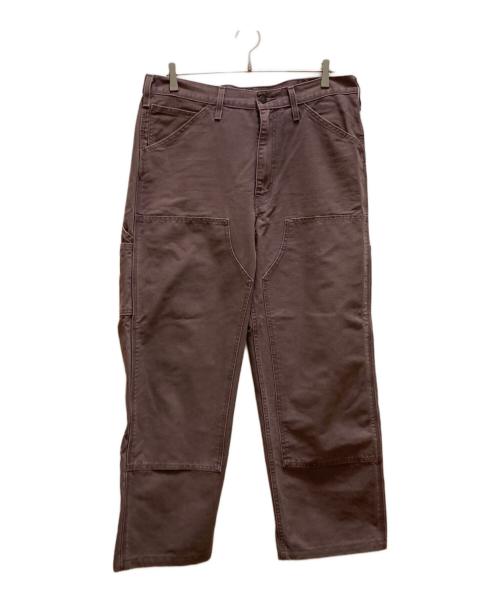 LEVI'S（リーバイス）LEVI'S (リーバイス) ダブルニーワークパンツ パープル サイズ: W34 L32の古着・服飾アイテム