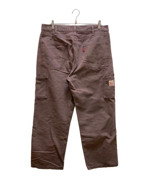 LEVI'S（リーバイス）LEVI'S (リーバイス) ダブルニーワークパンツ パープル サイズ: W34 L32の古着・服飾アイテム