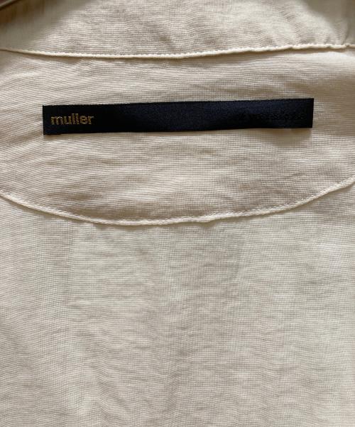 muller of yoshiokubo（ミュラーオブヨシオクボ）muller of yoshiokubo (ミュラーオブヨシオクボ) BLANCH SHIRTS ベージュ サイズ:36の古着・服飾アイテム