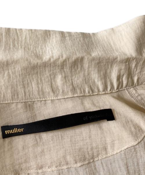 muller of yoshiokubo（ミュラーオブヨシオクボ）muller of yoshiokubo (ミュラーオブヨシオクボ) BLANCH SHIRTS ベージュ サイズ:36の古着・服飾アイテム