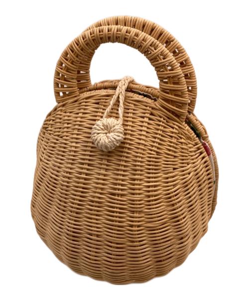 CULT GAIA（カルトガイア）cult gaia (カルトガイア) MILLIE RATTAN BAG ブラウンの古着・服飾アイテム