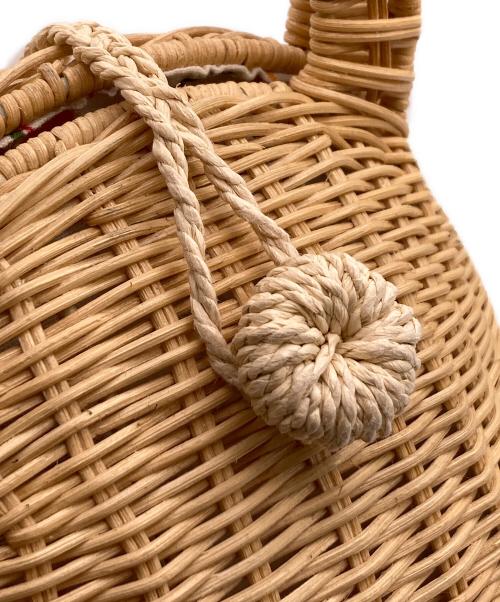 CULT GAIA（カルトガイア）cult gaia (カルトガイア) MILLIE RATTAN BAG ブラウンの古着・服飾アイテム