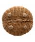 中古・古着 cult gaia (カルトガイア) MILLIE RATTAN BAG ブラウン：5000円