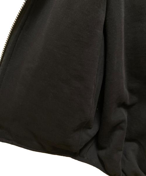 DIESEL（ディーゼル）DIESEL (ディーゼル) 異素材ドッキングフーディーブルゾン ブラック サイズ:XSの古着・服飾アイテム