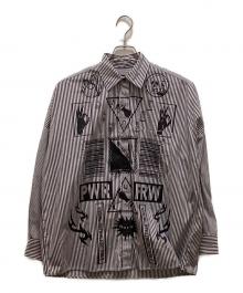 DIESEL（ディーゼル）の古着「グラフィックシャツ」｜ブラック