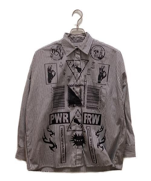 DIESEL（ディーゼル）DIESEL (ディーゼル) グラフィックシャツ ブラック サイズ:XXSの古着・服飾アイテム