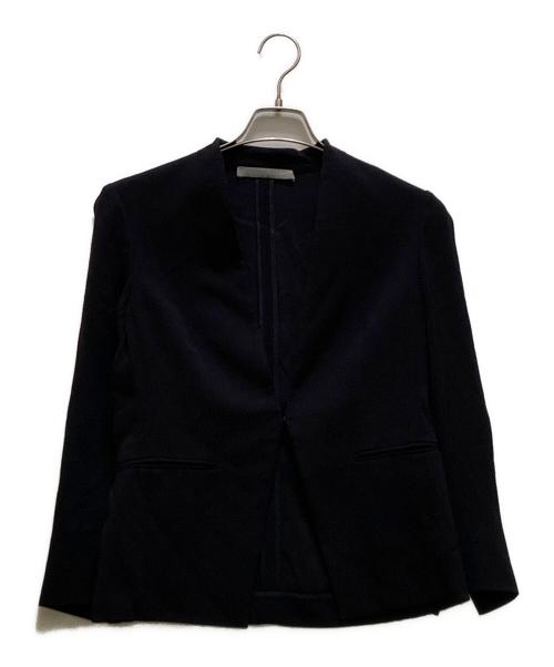 theory luxe（セオリーリュクス）theory luxe (セオリーリュクス) Lift Donna ノーカラー テーラード ジャケット ネイビー サイズ:38の古着・服飾アイテム