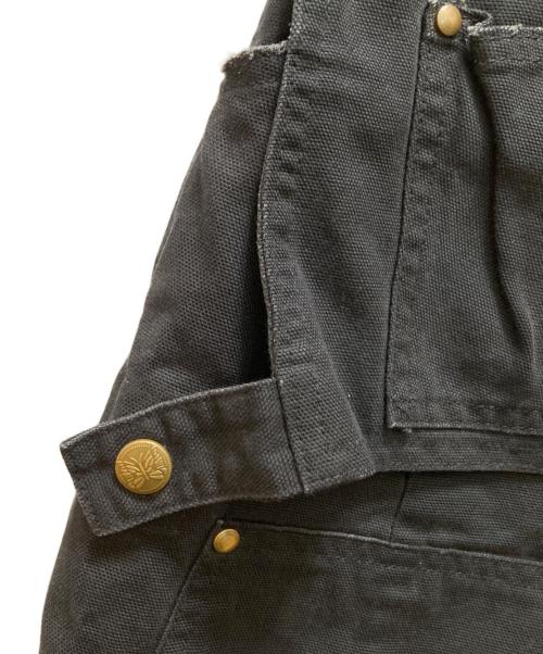 Needles（ニードルズ）Needles (ニードルズ) 11オンス オックスフォード エプロン ヒザデルパンツ ブラック サイズ:Sの古着・服飾アイテム