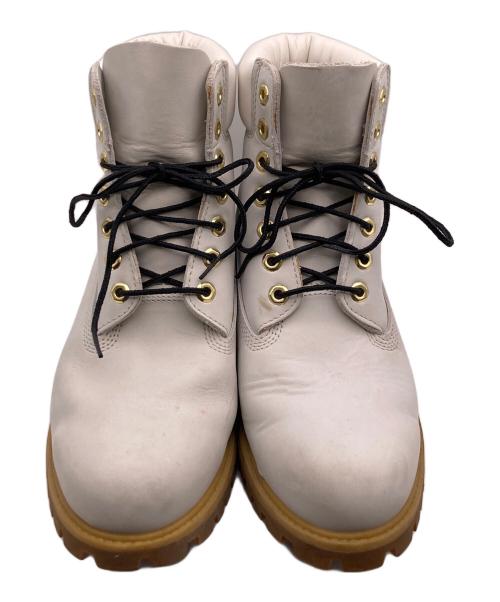 Timberland（ティンバーランド）Timberland (ティンバーランド) 7ホールブーツ ホワイト サイズ:9Wの古着・服飾アイテム