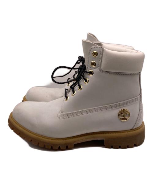 Timberland（ティンバーランド）Timberland (ティンバーランド) 7ホールブーツ ホワイト サイズ:9Wの古着・服飾アイテム