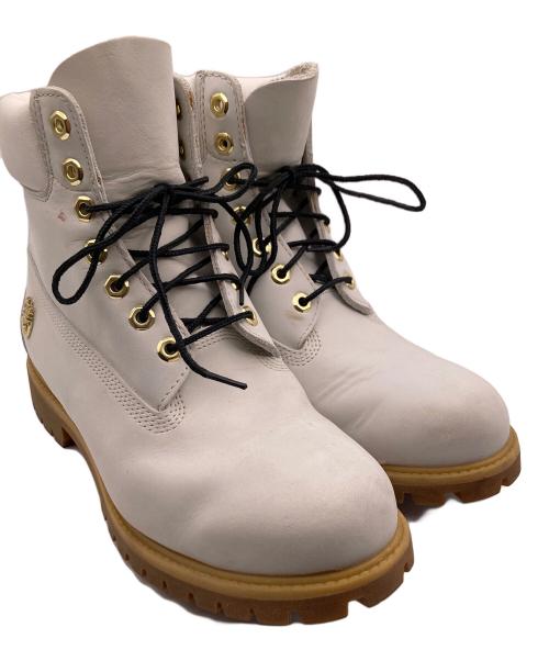 Timberland（ティンバーランド）Timberland (ティンバーランド) 7ホールブーツ ホワイト サイズ:9Wの古着・服飾アイテム