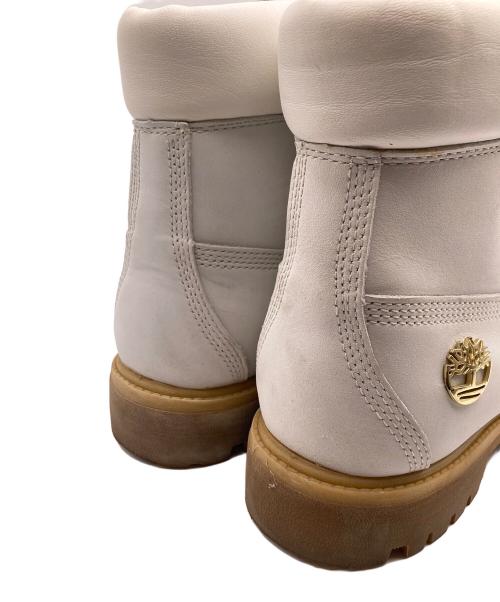 Timberland（ティンバーランド）Timberland (ティンバーランド) 7ホールブーツ ホワイト サイズ:9Wの古着・服飾アイテム