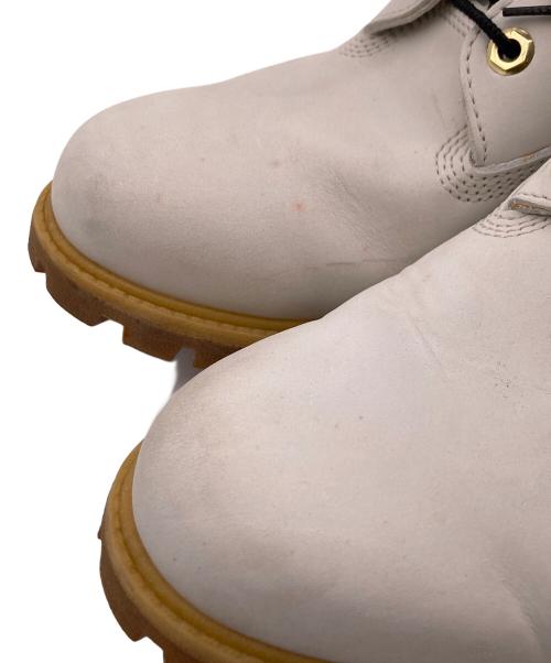 Timberland（ティンバーランド）Timberland (ティンバーランド) 7ホールブーツ ホワイト サイズ:9Wの古着・服飾アイテム