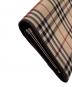 中古・古着 BURBERRY LONDON (バーバリーロンドン) ノバチェックがま口長財布 ベージュ：8000円