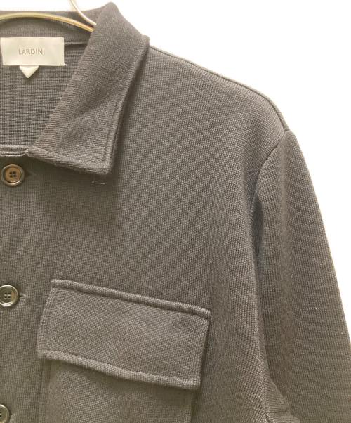 LARDINI（ラルディーニ）LARDINI (ラルディーニ) ニットジャケット ブラック サイズ:XLの古着・服飾アイテム