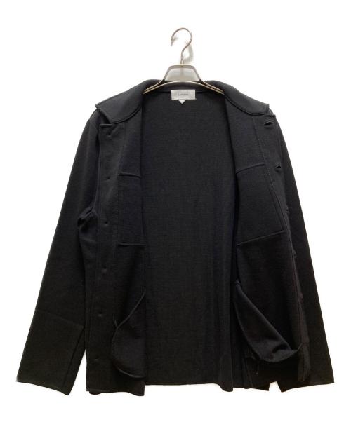 LARDINI（ラルディーニ）LARDINI (ラルディーニ) ニットジャケット ブラック サイズ:XLの古着・服飾アイテム