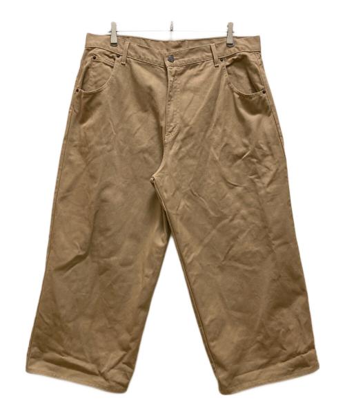 SOLO PLUS（ソロプラス）SOLO PLUS (ソロプラス) オールドバギーパンツ ベージュ サイズ:40の古着・服飾アイテム