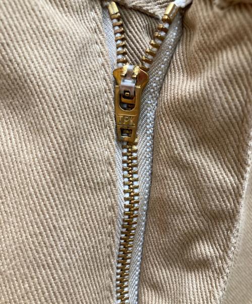 SOLO PLUS（ソロプラス）SOLO PLUS (ソロプラス) オールドバギーパンツ ベージュ サイズ:40の古着・服飾アイテム