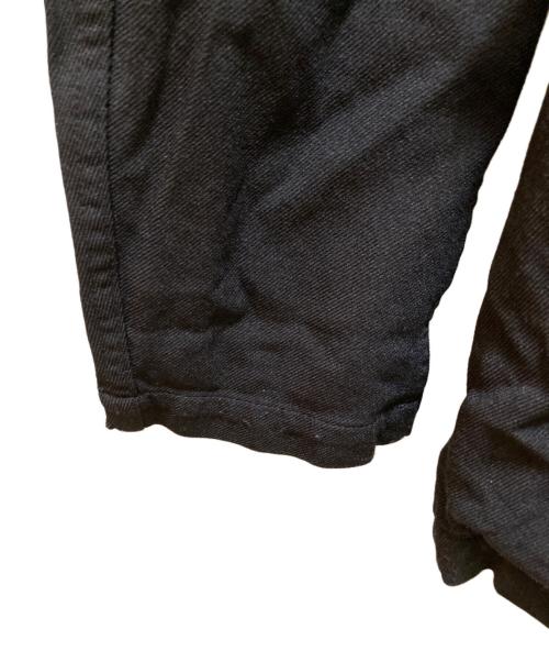 COMME des GARCONS HOMME PLUS（コムデギャルソンオムプリュス）COMME des GARCONS HOMME PLUS (コムデギャルソンオムプリュス) 製品染め ポリ縮絨3Bテーラードジャケット ブラック サイズ:Mの古着・服飾アイテム