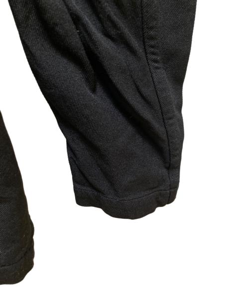 COMME des GARCONS HOMME PLUS（コムデギャルソンオムプリュス）COMME des GARCONS HOMME PLUS (コムデギャルソンオムプリュス) 製品染め ポリ縮絨3Bテーラードジャケット ブラック サイズ:Mの古着・服飾アイテム