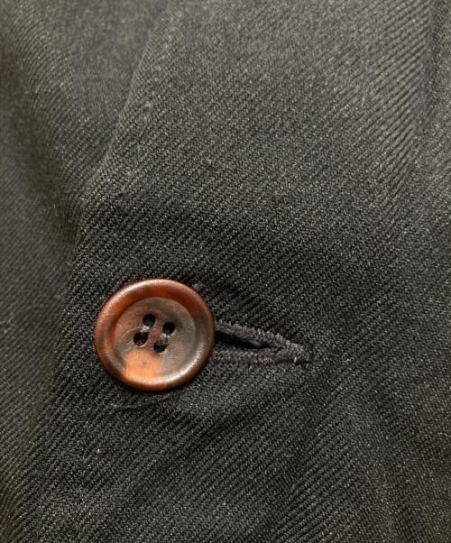 COMME des GARCONS HOMME PLUS（コムデギャルソンオムプリュス）COMME des GARCONS HOMME PLUS (コムデギャルソンオムプリュス) 製品染め ポリ縮絨3Bテーラードジャケット ブラック サイズ:Mの古着・服飾アイテム