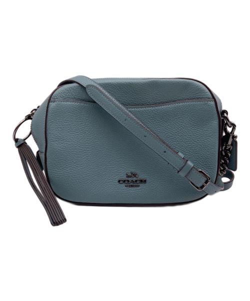 COACH（コーチ）COACH (コーチ) カメラバッグ ブルーの古着・服飾アイテム