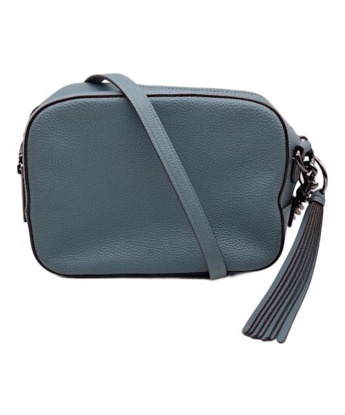COACH（コーチ）COACH (コーチ) カメラバッグ ブルーの古着・服飾アイテム