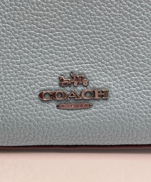 COACH（コーチ）COACH (コーチ) カメラバッグ ブルーの古着・服飾アイテム