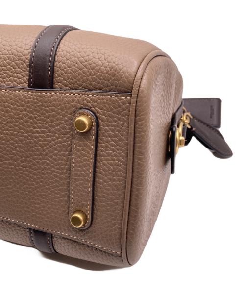 COACH（コーチ）COACH (コーチ) ルビー サッチェル 25 カラーブロック ブラウンの古着・服飾アイテム