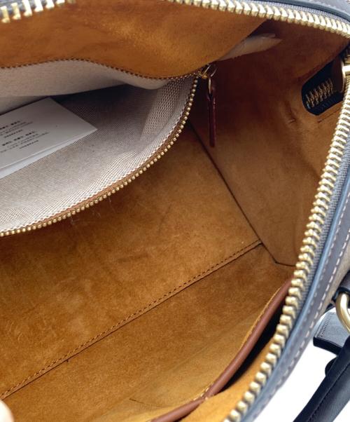 COACH（コーチ）COACH (コーチ) ルビー サッチェル 25 カラーブロック ブラウンの古着・服飾アイテム