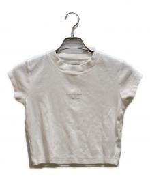 Calvin Klein Jeans（カルバンクラインジーンズ）の古着「モノグラムベビーTシャツ」｜ホワイト