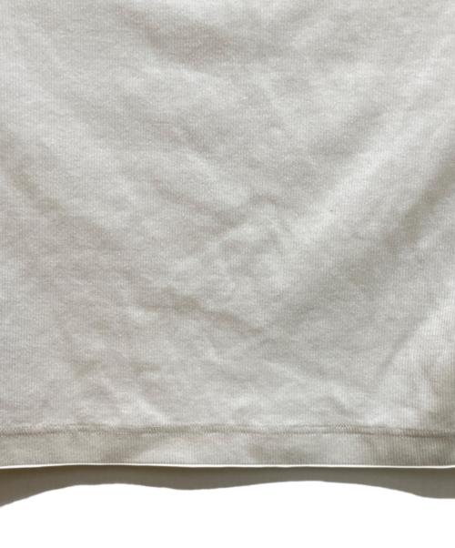 Calvin Klein Jeans（カルバンクラインジーンズ）Calvin Klein Jeans (カルバンクラインジーンズ) モノグラムベビーTシャツ ホワイト サイズ:Mの古着・服飾アイテム