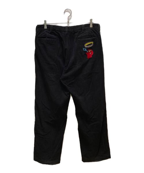 SUPREME（シュプリーム）Supreme (シュプリーム) ゴンズコーデュロイチノパンツ ブラック サイズ:34の古着・服飾アイテム
