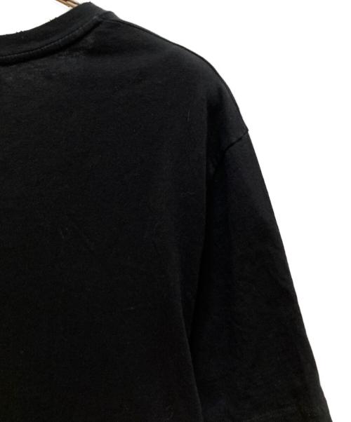 GUCCI（グッチ）GUCCI (グッチ) ダメージ加工 タイガープリントTシャツ ブラック サイズ:Lの古着・服飾アイテム