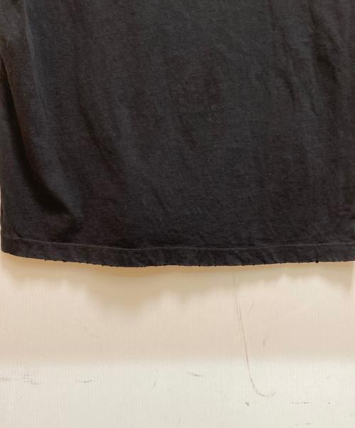GUCCI（グッチ）GUCCI (グッチ) ダメージ加工 タイガープリントTシャツ ブラック サイズ:Lの古着・服飾アイテム