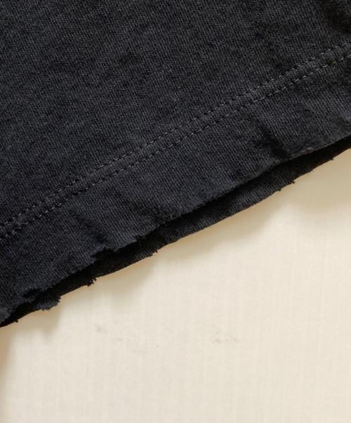 GUCCI（グッチ）GUCCI (グッチ) ダメージ加工 タイガープリントTシャツ ブラック サイズ:Lの古着・服飾アイテム