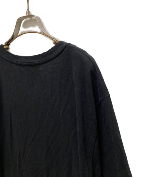 GUCCI（グッチ）GUCCI (グッチ) ダメージ加工 タイガープリントTシャツ ブラック サイズ:Lの古着・服飾アイテム
