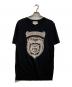 GUCCI（グッチ）の古着「ダメージ加工 タイガープリントTシャツ」｜ブラック