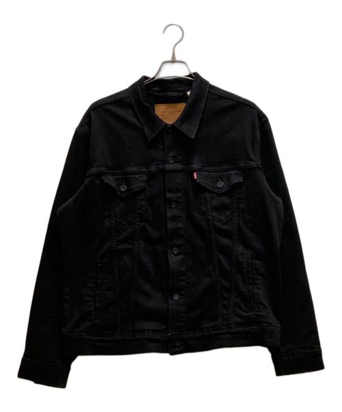 LEVI'S PReMIUM（リーバイス プレミアム）LEVI'S PReMIUM (リーバイス プレミアム) デニムトラッカージャケット ブラック サイズ:Lの古着・服飾アイテム
