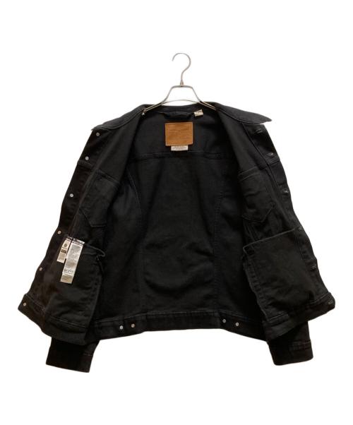 LEVI'S PReMIUM（リーバイス プレミアム）LEVI'S PReMIUM (リーバイス プレミアム) デニムトラッカージャケット ブラック サイズ:Lの古着・服飾アイテム