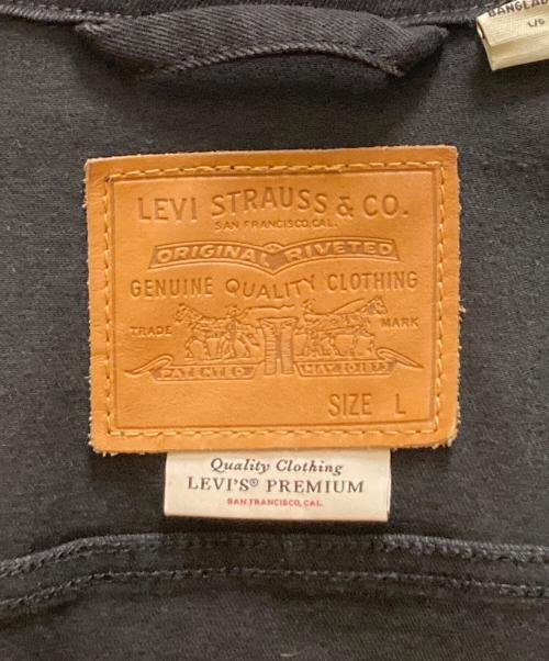 LEVI'S PReMIUM（リーバイス プレミアム）LEVI'S PReMIUM (リーバイス プレミアム) デニムトラッカージャケット ブラック サイズ:Lの古着・服飾アイテム