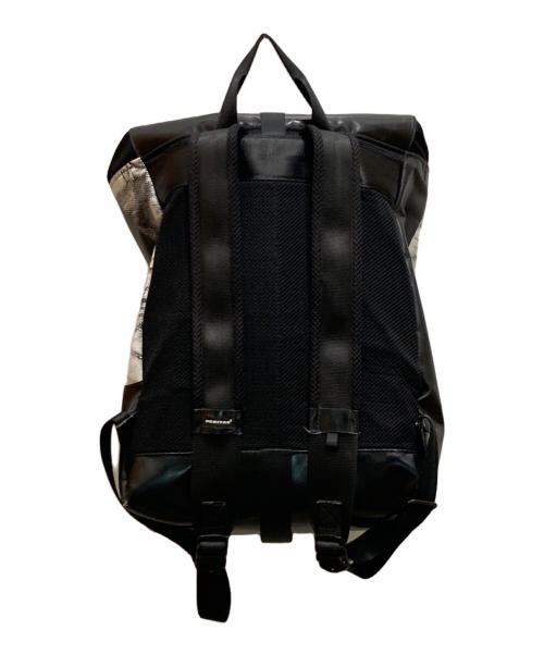 FREITAG（フライターグ）FREITAG (フライターグ) クラプトン ロールトップバックパック ブラック×ホワイトの古着・服飾アイテム