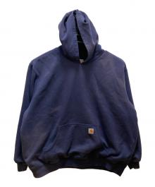 CarHartt（カーハート）の古着「ダブルフェイスプルオーバーパーカー」｜ネイビー