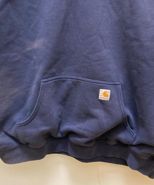 CarHartt（カーハート）CarHartt (カーハート) ダブルフェイスプルオーバーパーカー ネイビー サイズ:2XLの古着・服飾アイテム